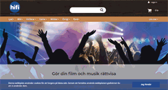 Desktop Screenshot of hifi-punkten.se